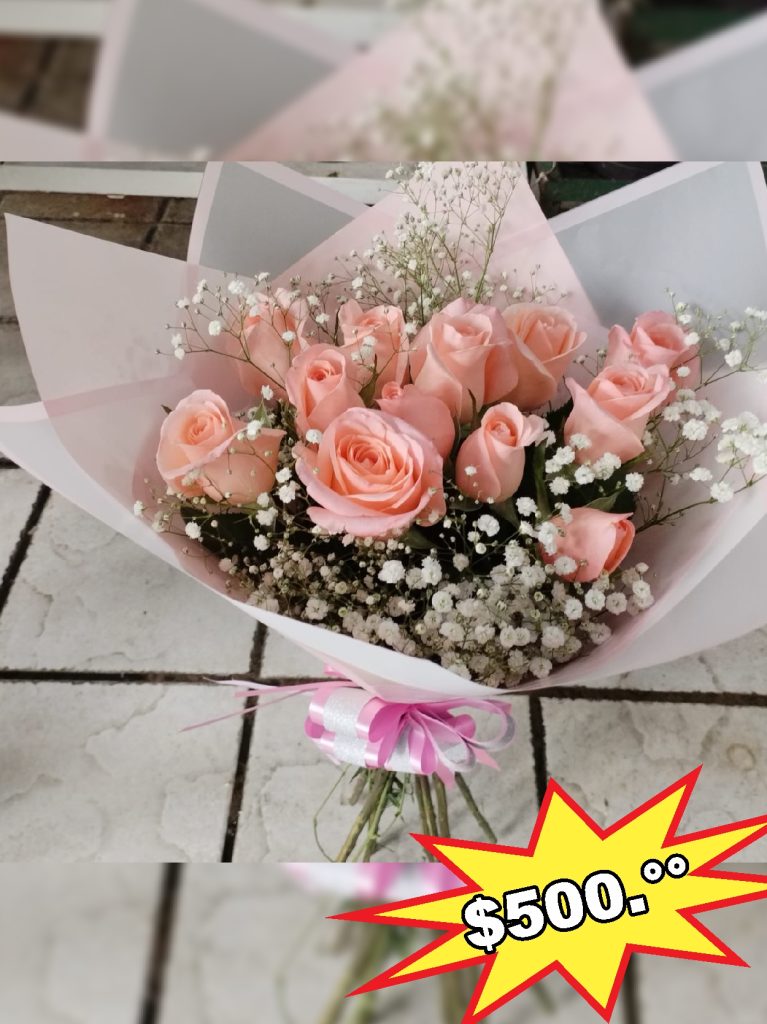Pecubo Rosa Color RAMOS PARA ENAMORADOS